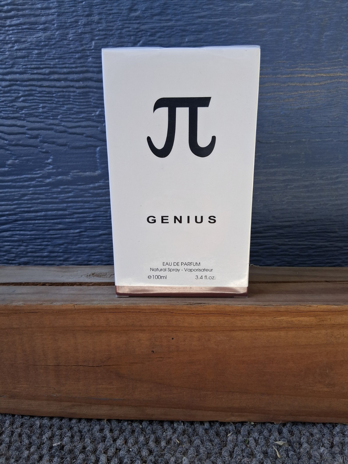 PI Genius Eau De Parfum Natural Spray – Vaporisateur, 3.4 fl oz 100ml – Men π