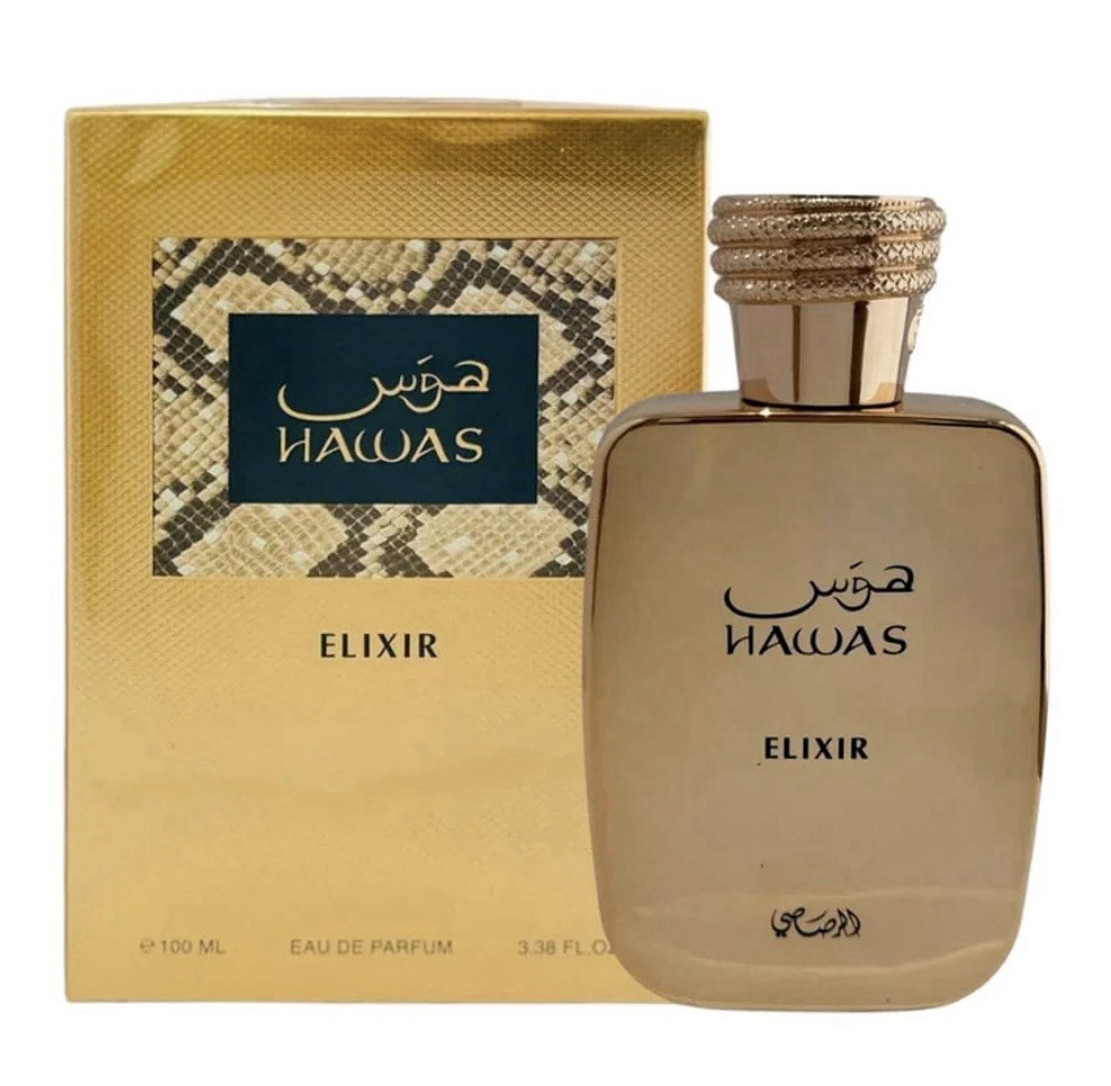 Rasasi Hawas Elixir Eau de Parfum Spray Regular Size 3.38 fl oz