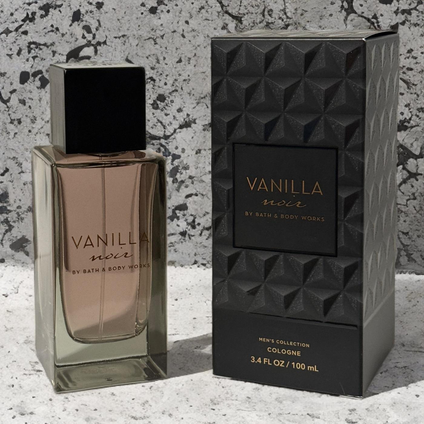 Bath & Body Works VANILLA NOIR Men’s Collection Eau de Cologne 3.4 fl oz.