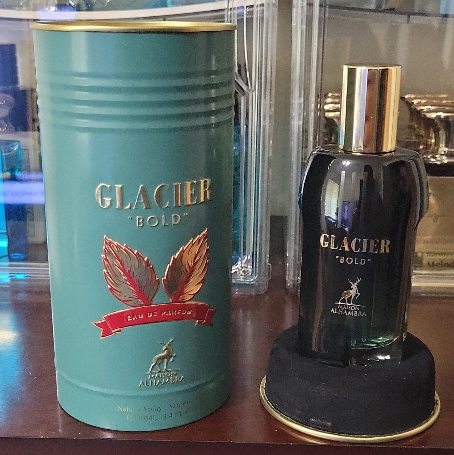 Maison Alhambra Glacier Bold Eau de Parfum Spray, 3.4 fl oz Regular Size