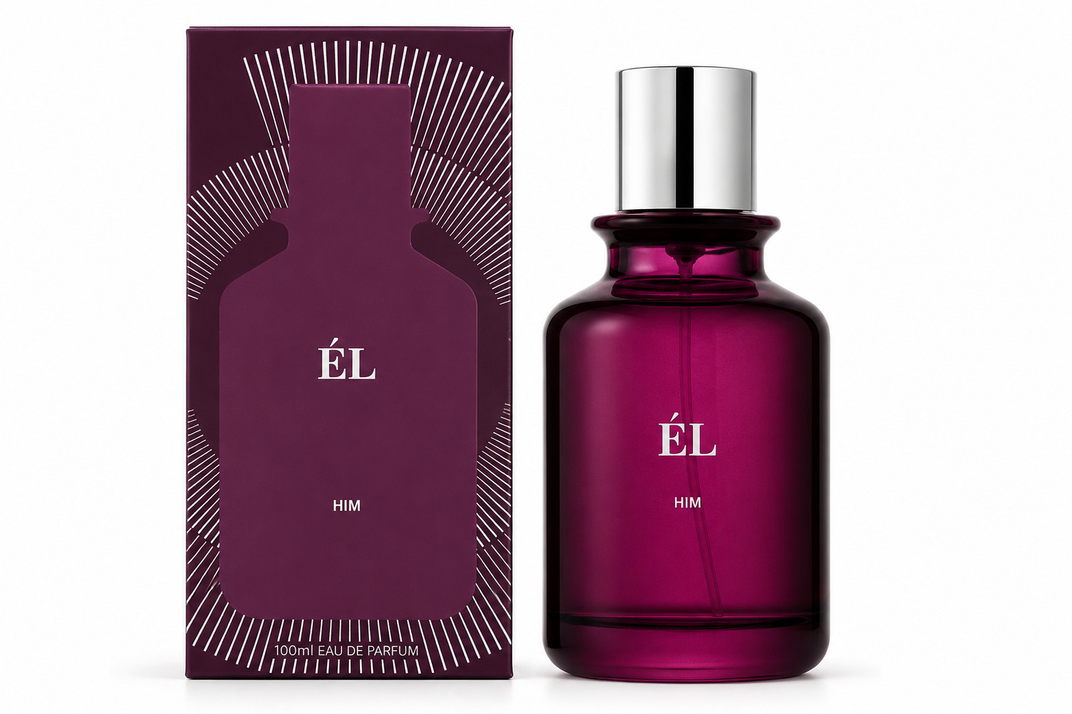 Deliplus Él Eau de Parfum for Men 100ml 3.4 fl oz Mercadona Fragrance New