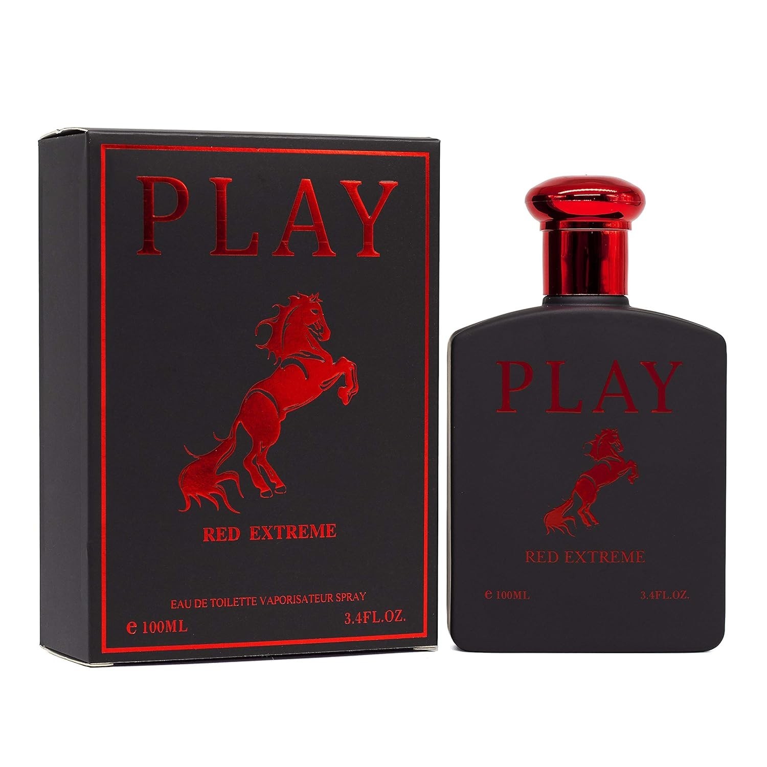 EBC Collection, Red Extreme Perfume for Men, 3.4oz/100ml