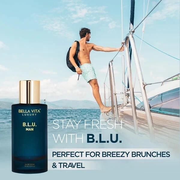 Bella Vita Luxury COLLECTION BLU Man EAU DE Perfume Long Lasting (100 ml)