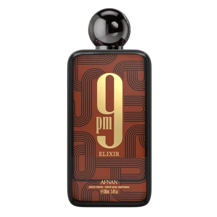 Afnan 9PM Elixir Parfum Intense Spray for Men 3.4 oz 100ml New Sealed