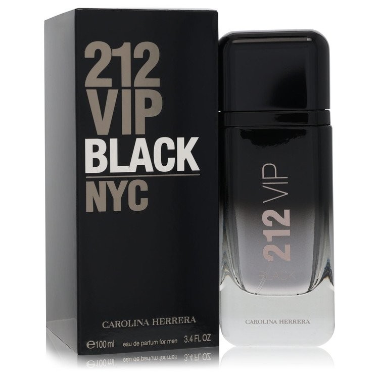 212 VIP Black by Carolina Herrera Eau De Parfum Spray for Men, 3.4 fl. oz