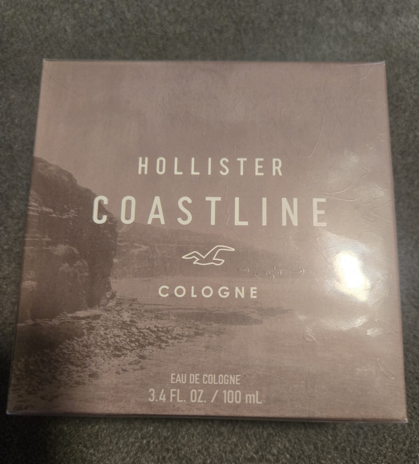 Hollister COASTLINE Eau de Cologne Spray – 3.4 fl oz / 100 ml – New / Sealed