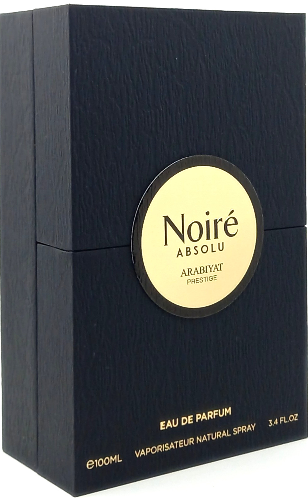 ARABIYAT PRESTIGE NOIRE ABSOLU EAU DE PARFUM SPRAY FOR MEN 3.4 Oz / 100 ml NEW!