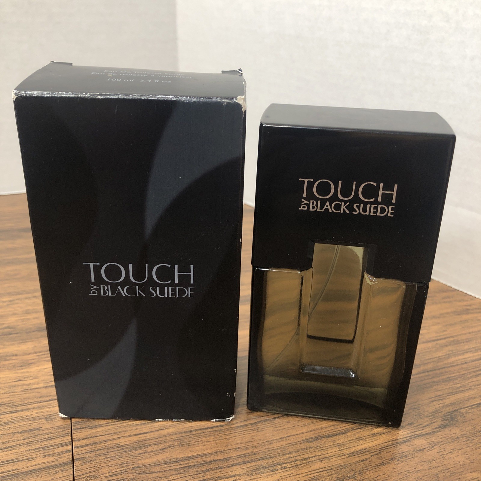 AVON Touch by Black Suede Eau de Toilette Spray NIB 3.4 oz Vintage 2006