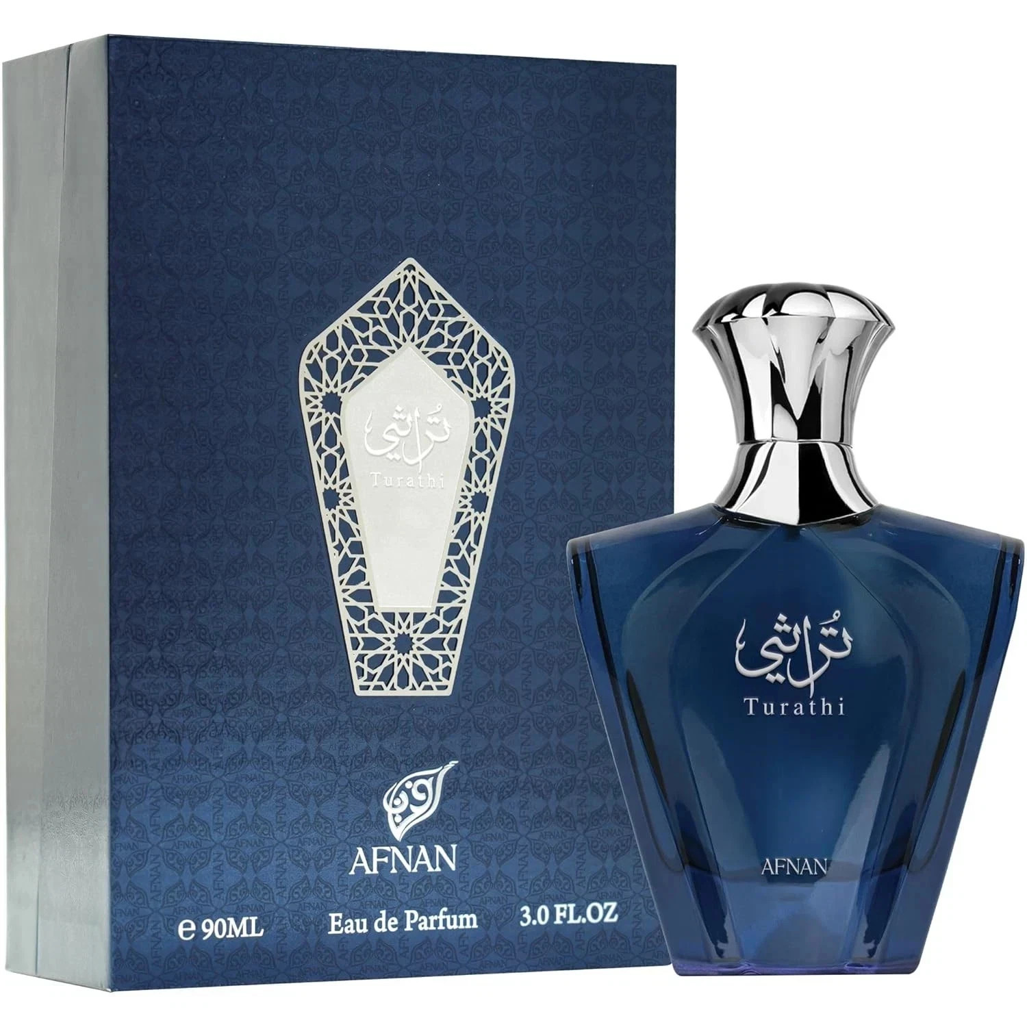 Afnan Turathi Blue EDP 3 oz Men’s Perfume AFTURBLUEEDPM-90B