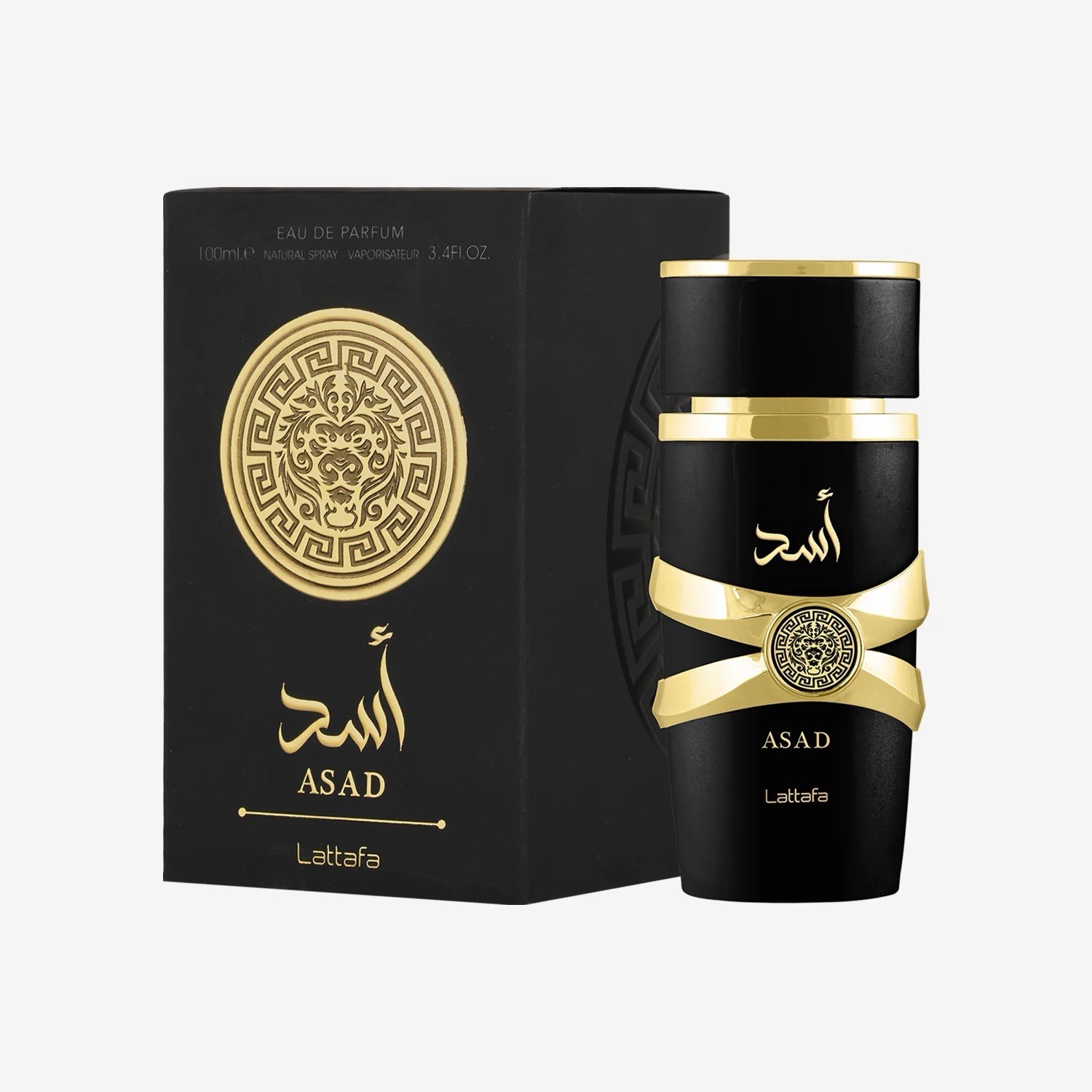 Asad Lattafa, For Men, 3.4 fl. oz. Eau de Parfum, Cologne, NWB
