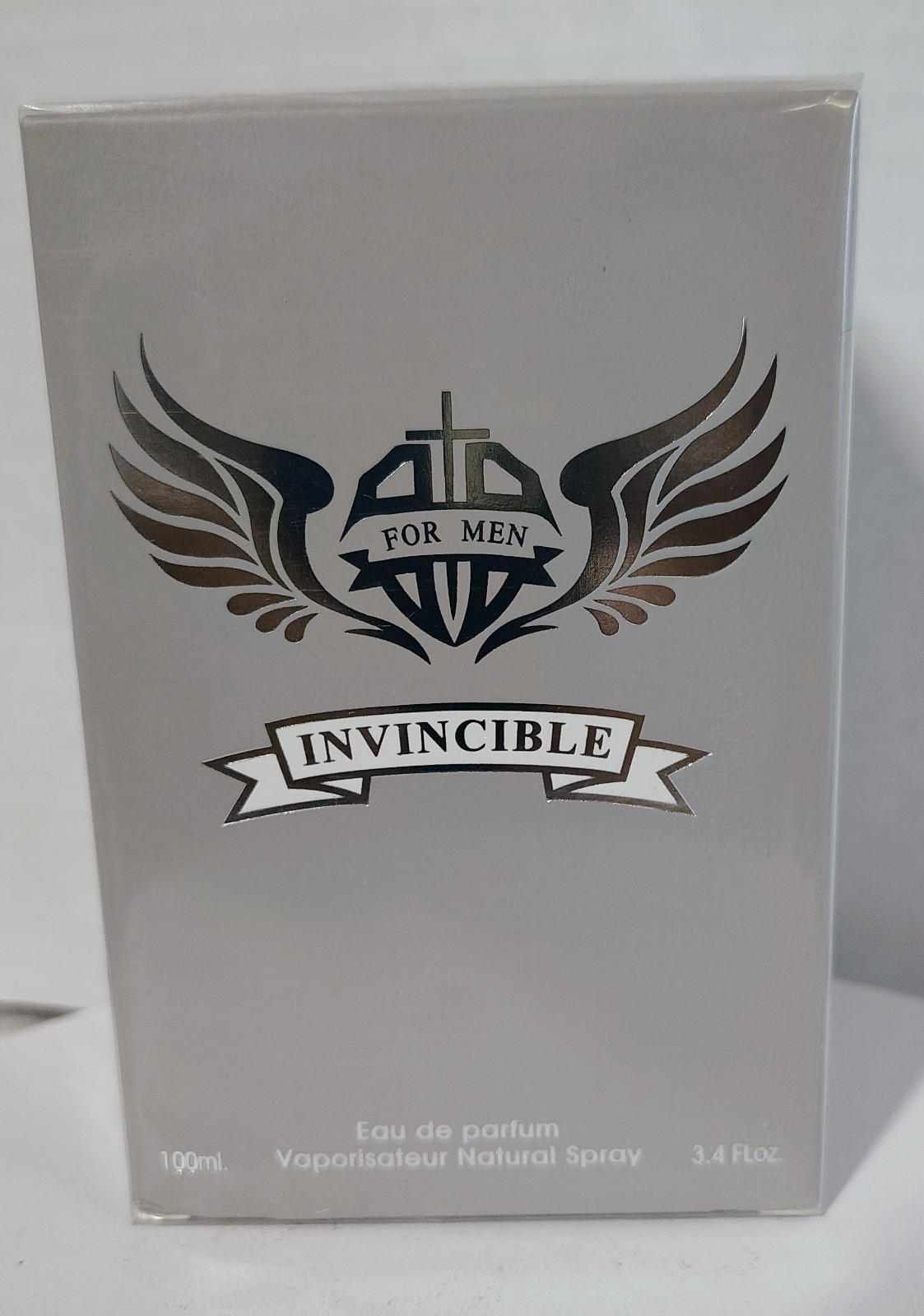 Invincible Cologne Men 3.4oz EDP Spray Secret Plus Sealed Fresh Aquatic Scent