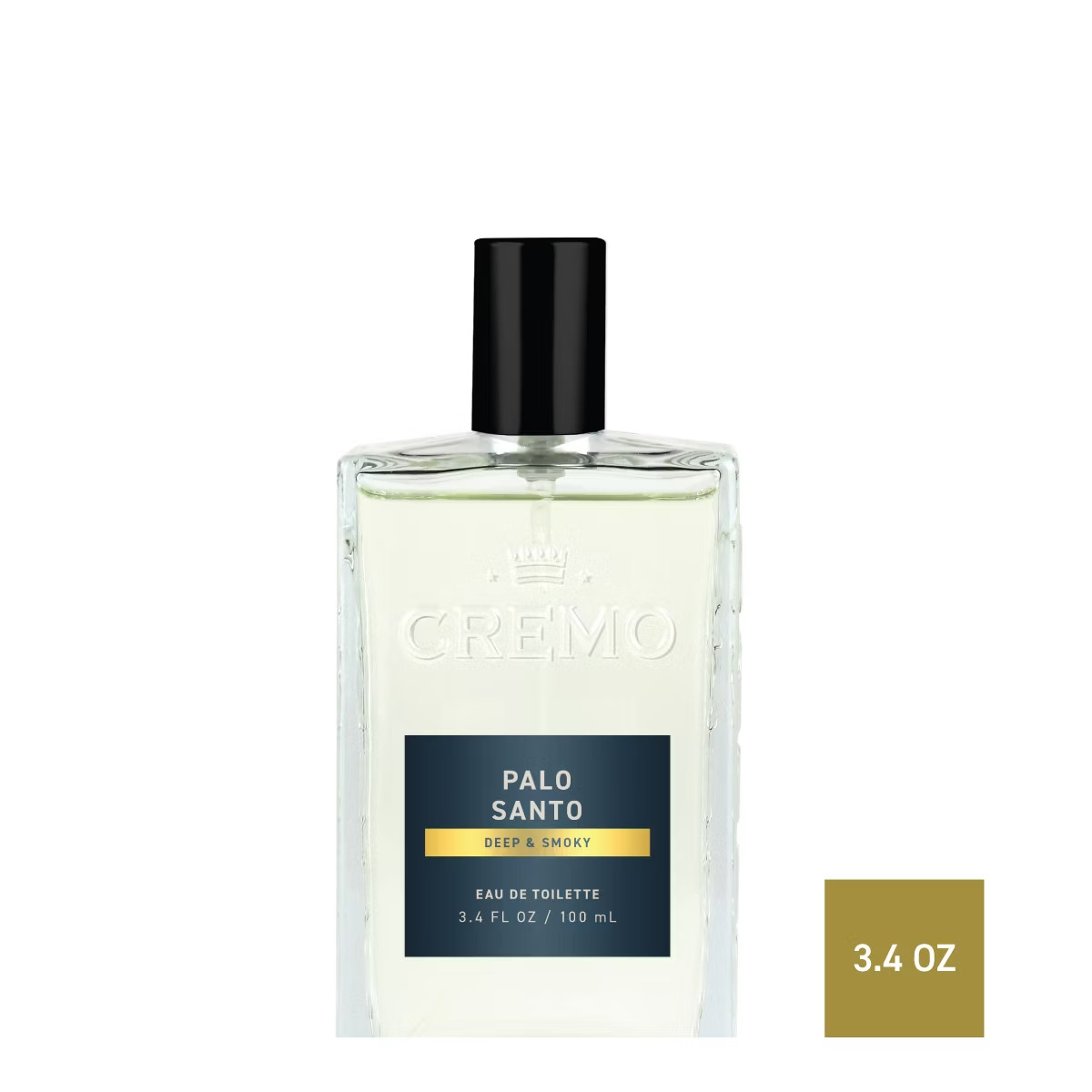 Cremo Cologne – Palo Santo – 3.4 fl oz: Spray, 1-Pack, Original Scent NEW