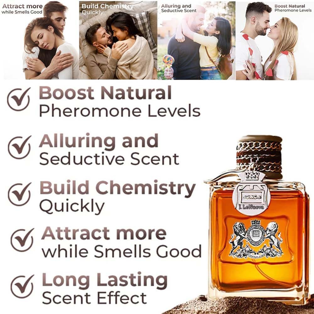 100ml Pheromone Cologne Eau de Toilette for Men Attract Women Feromone Perfume