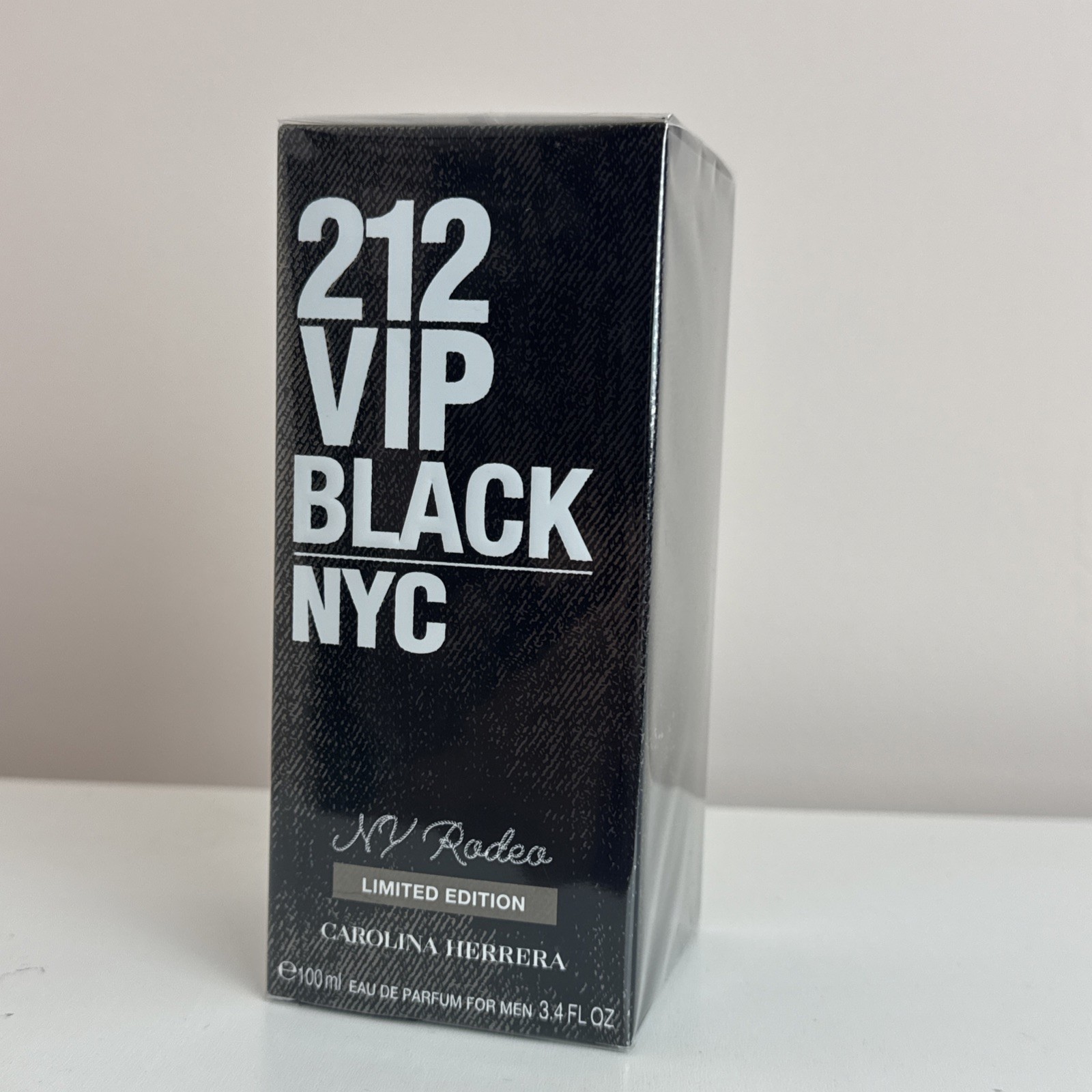 2025 Carolina Herrera 212 VIP Black NY RODEO Eau de PARFUM LIMIT 3.4oz/100ml NEW