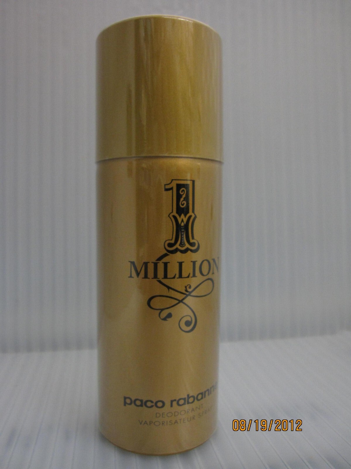 1 MILLION by PACO RABANNE 5.1 oz / 150 ML Deodorant Natural Spray Sealed