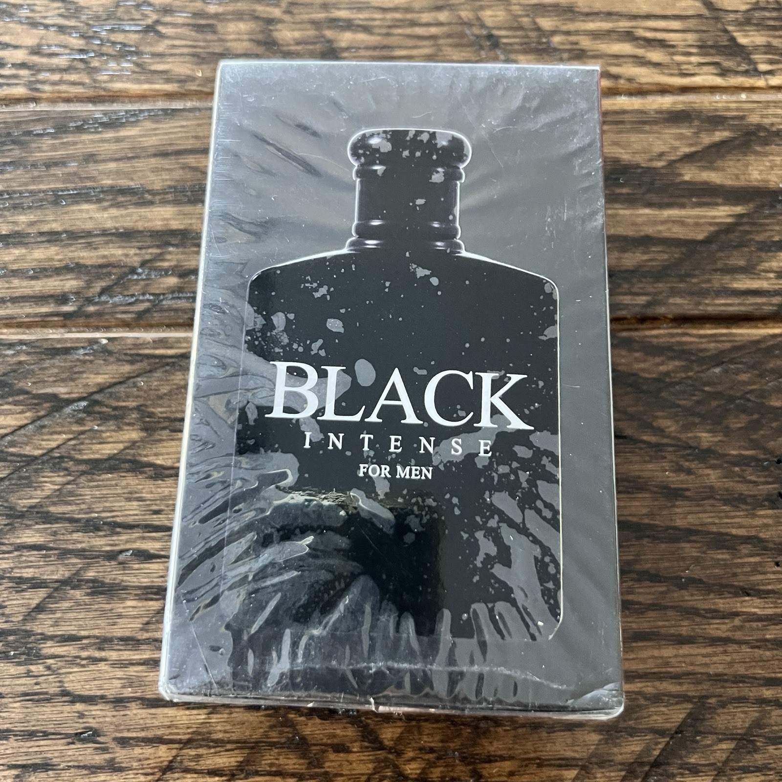 United Scents Black Intense for Men Eau de Parfum Spray Cologne 3.4 fl oz
