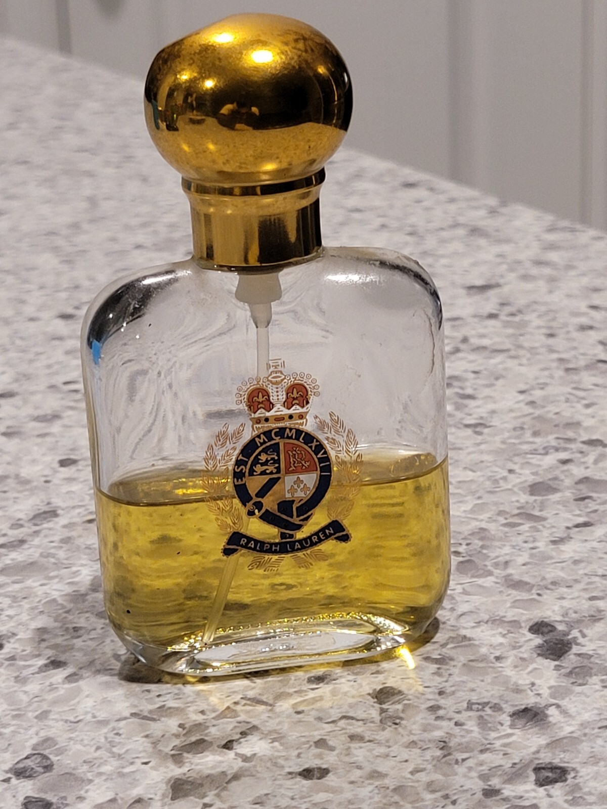 Rare Vintage Ralph Lauren Polo Crest Eau De Toilette Splash Men’s 2.0 Fl oz