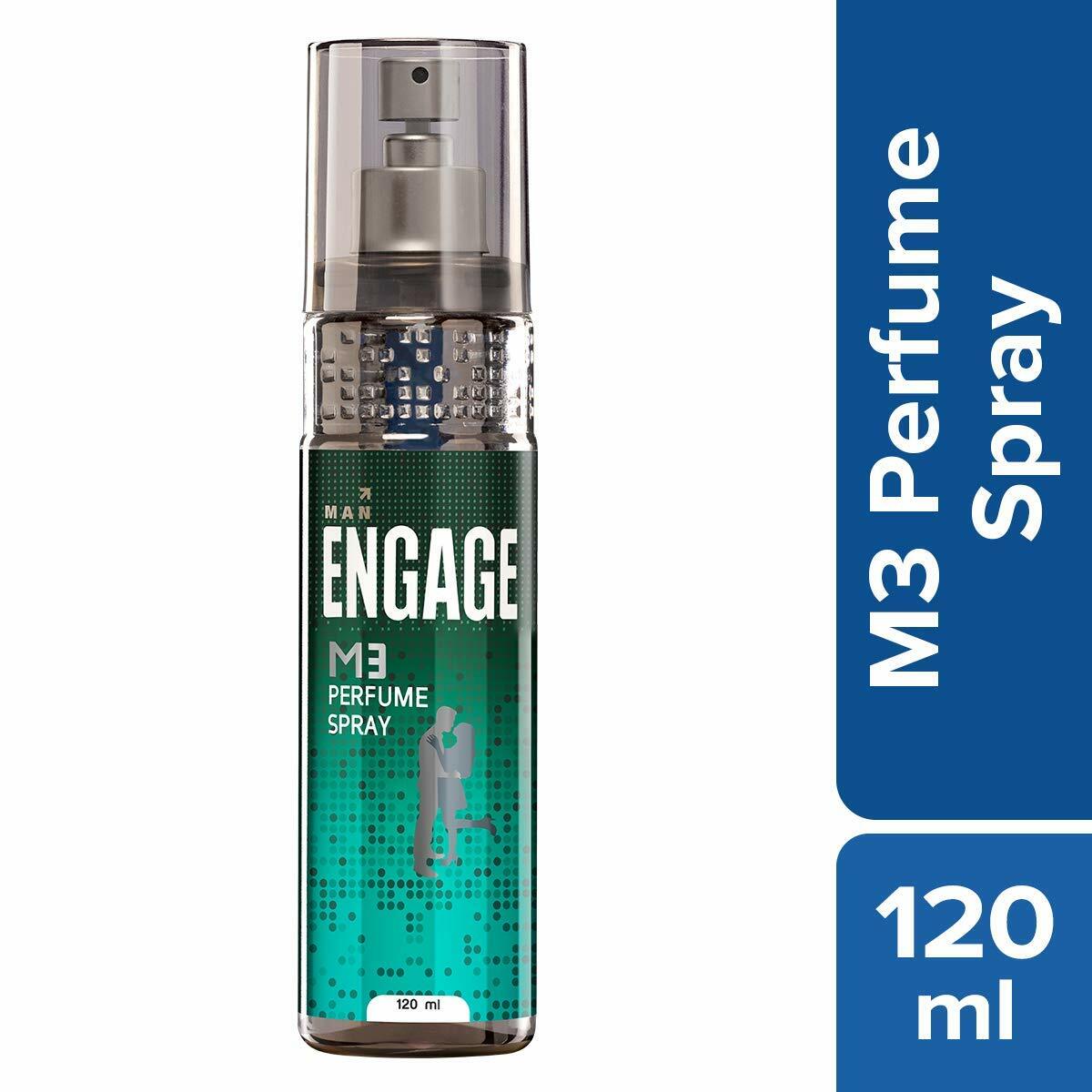 Engage M3 Perfume Body Spray for Men, 120ml Free Shipping