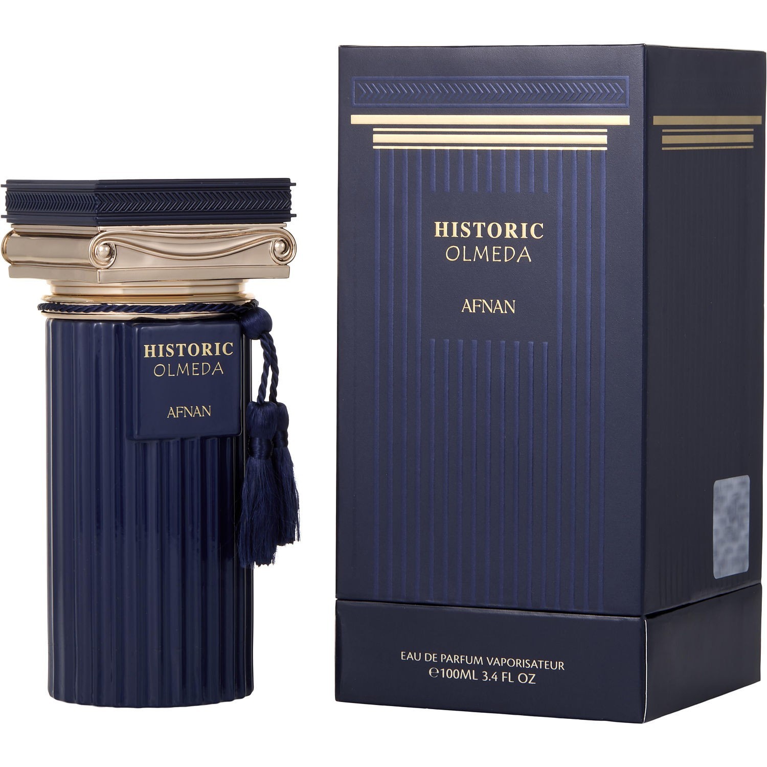 Historic Olmeda by Afnan 3.4 oz EDP Cologne Perfume for Unisex New In Box