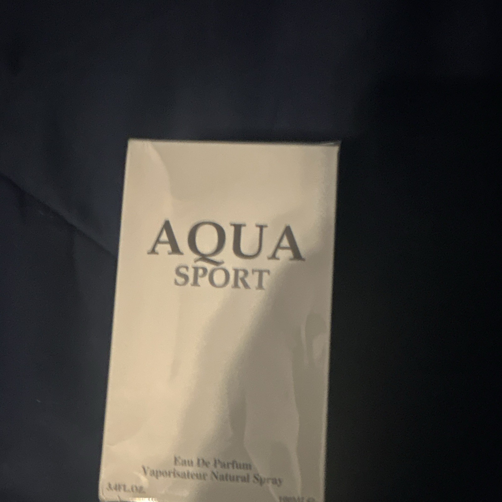 Aqua Sport Eau de Parfum Spray Vaporisateur Natural Spray 3.4 fl oz