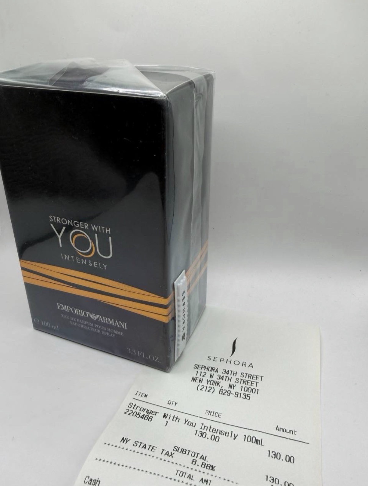 Emporio Armani Stronger With You Intensely Eau de Parfum Spray 3.3 fl oz