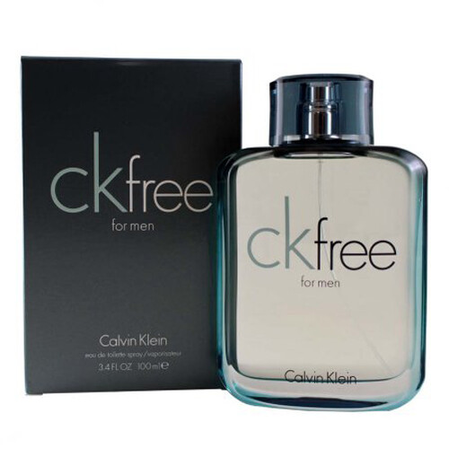 CK Free by Calvin Klein for Men Eau de Toilette Spray 3.4 oz