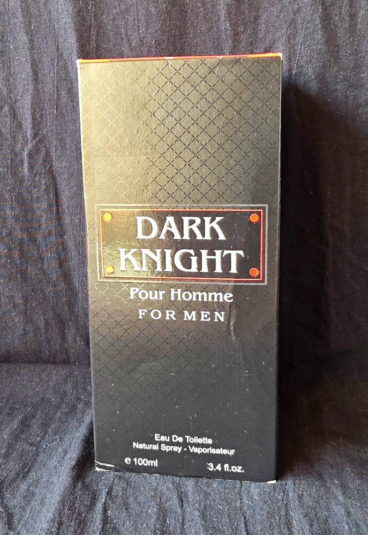 Dark Knight Pour Homme Men Eau de Toilette Spray 3.4 fl oz Regular Size Boxed