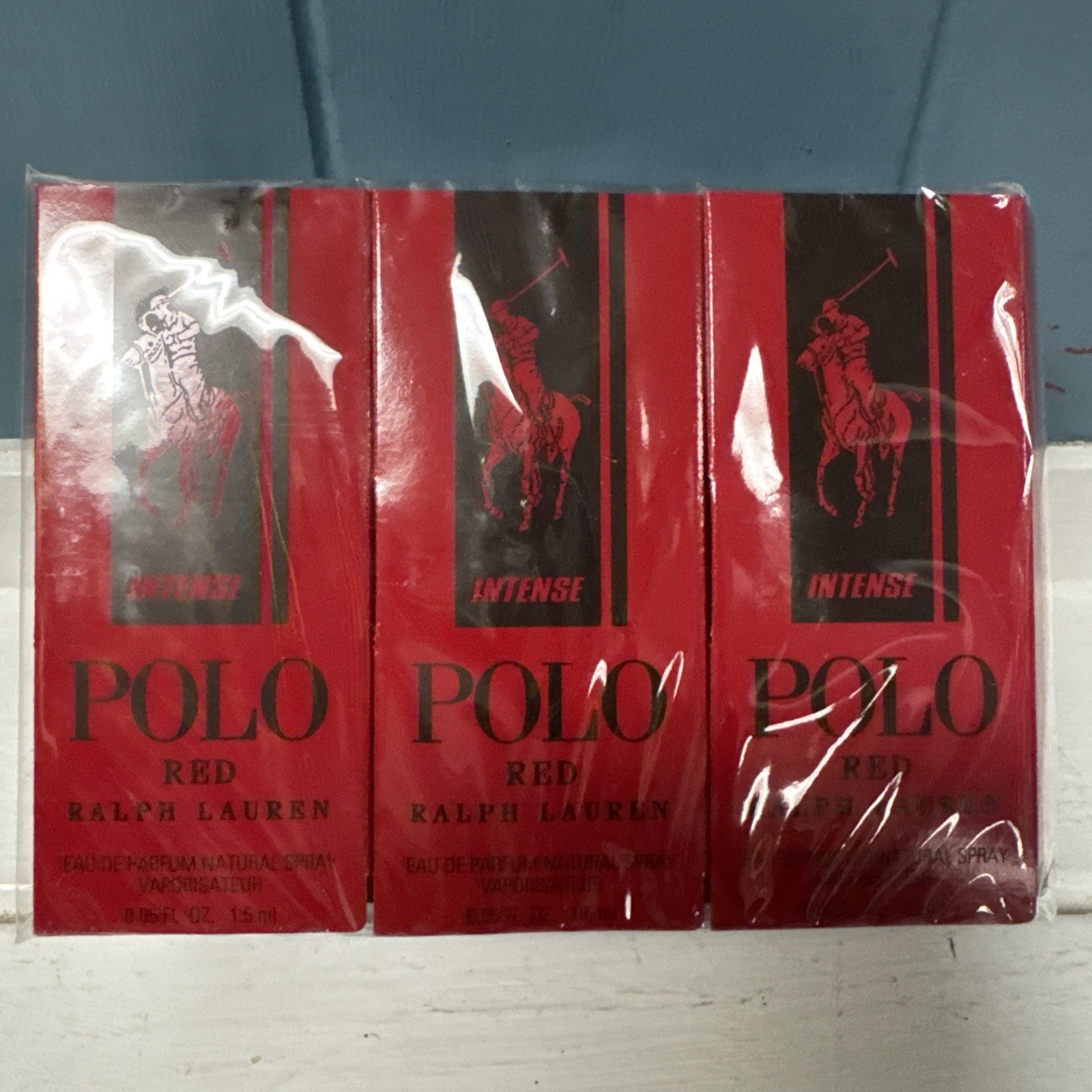 POLO RED INTENSE by Ralph Lauren 1.5 ml Eau de Parfum Spray Vial (12 COUNT)