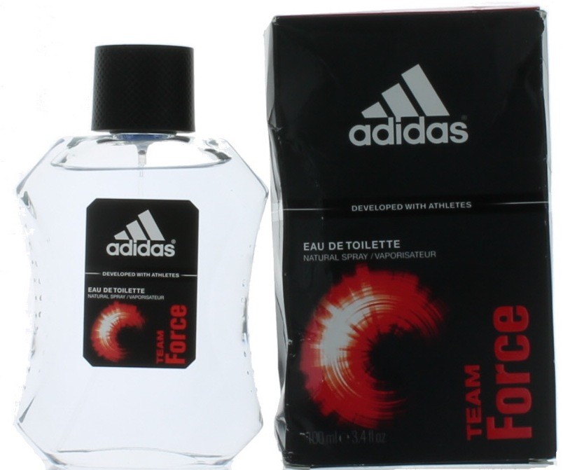 Team Force by Adidas for Men EDT Cologne Spray 3.4 oz.-Damaged Box