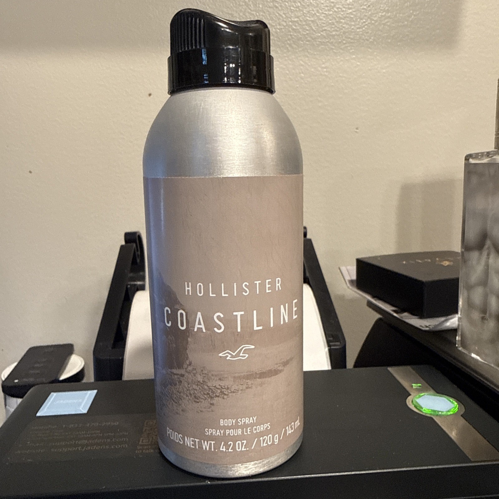 Hollister Coastline Deodorant Body Spray 4.2 oz / 120 g New Never Used Sealed