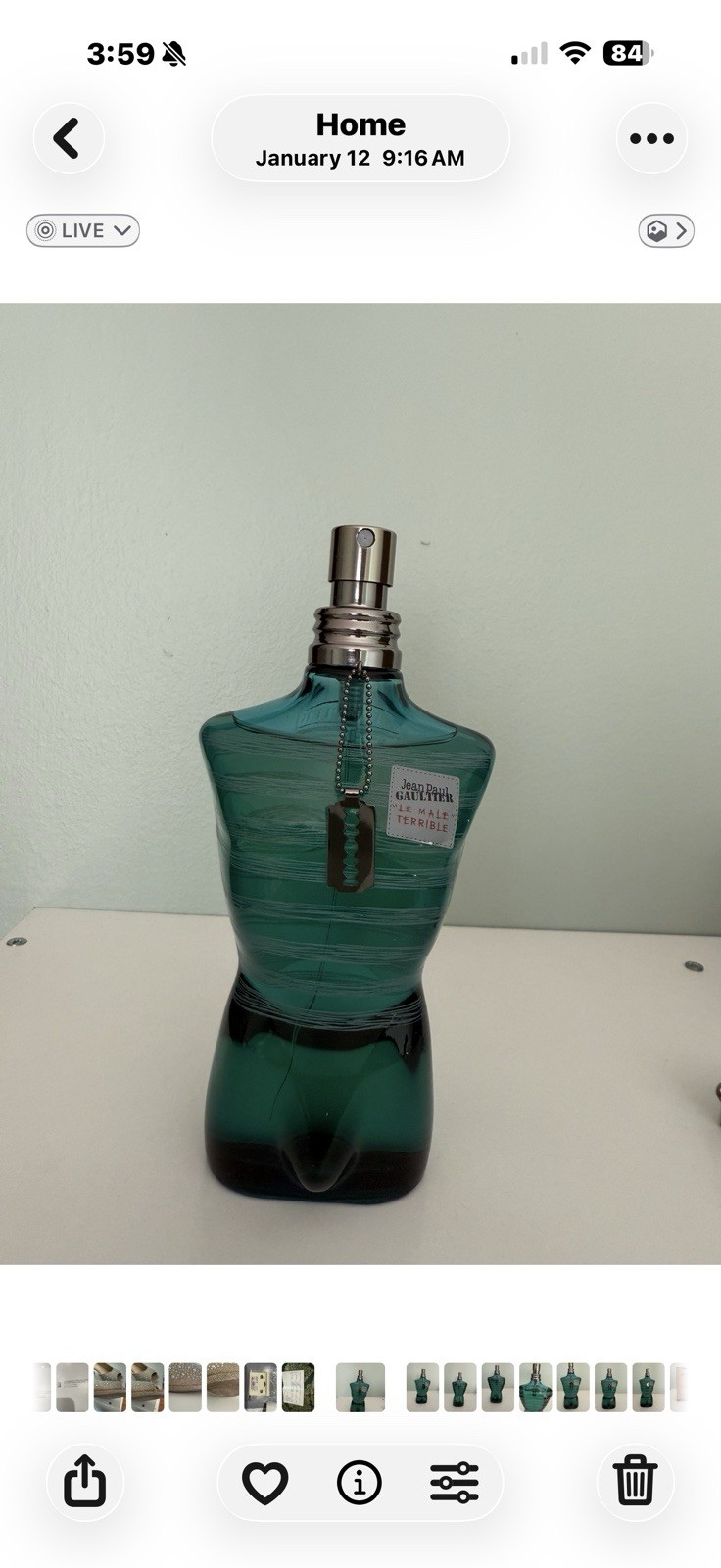 Jean Paul Gaultier Le Male Terrible EDT Tester Extreme 4.2 fl.oz 125ml $169.00