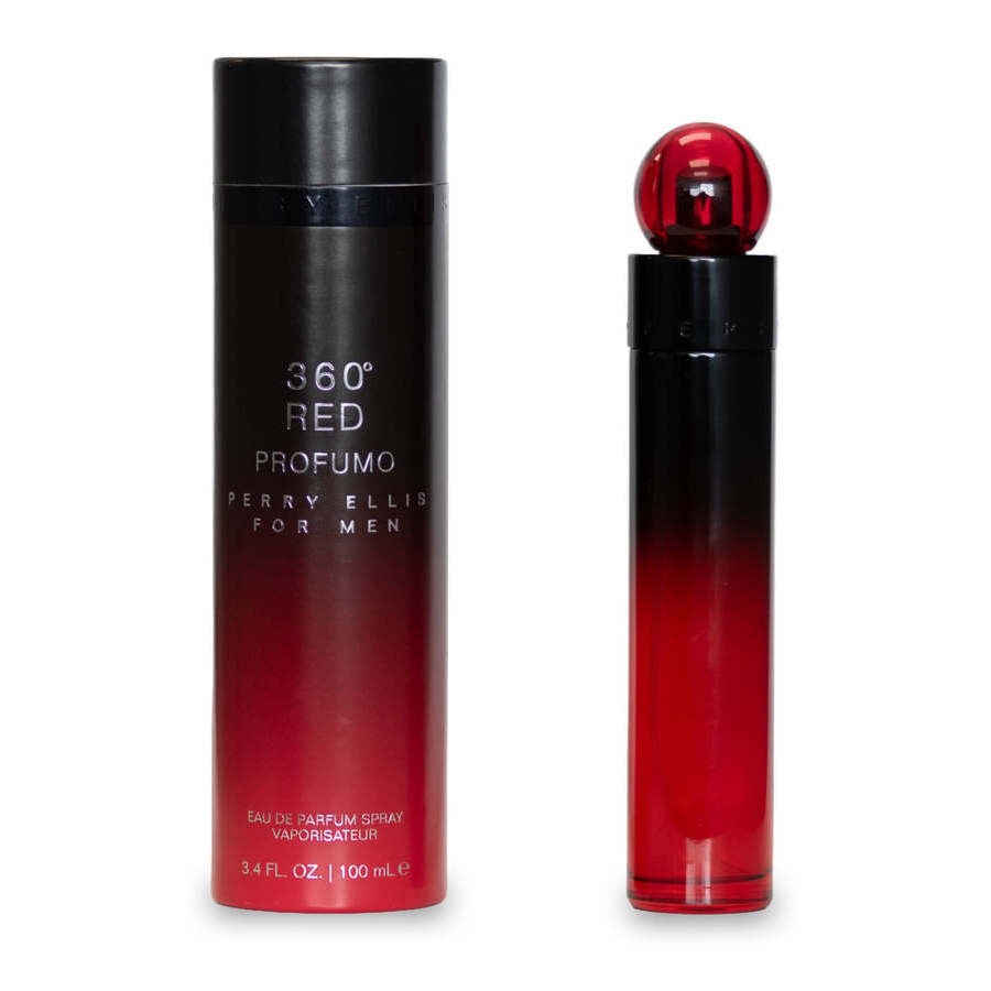 Perry Ellis Men’s 360 Red Men Profumo EDP Spray 3.4 oz Fragrances 844061017238