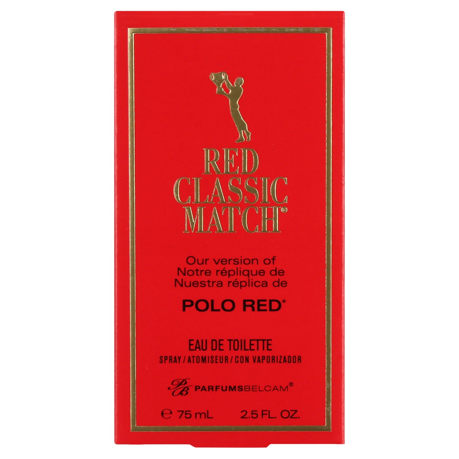 ParfumsBelcam Red Classic Match Version of Polo Red* Eau de Toilette, Cologne