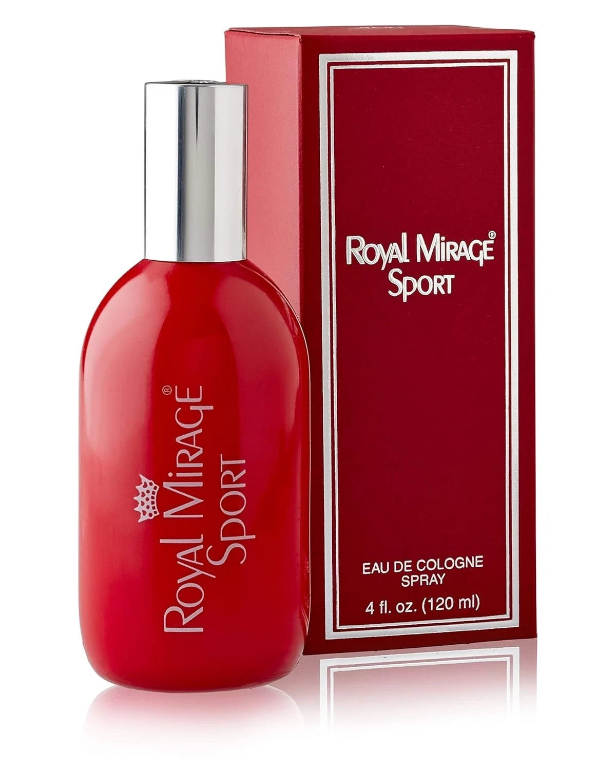 Royal Mirage Sport Eau De Cologne Spray Long Lasting Fragrance 120ml