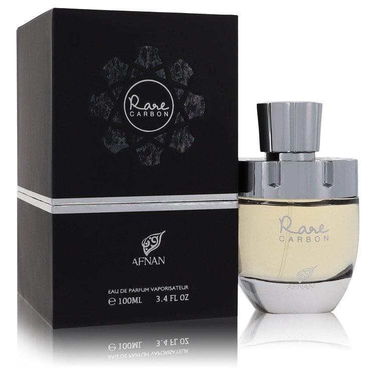 Afnan Rare Carbon Eau de Parfum Spray 3.4 oz for Men New