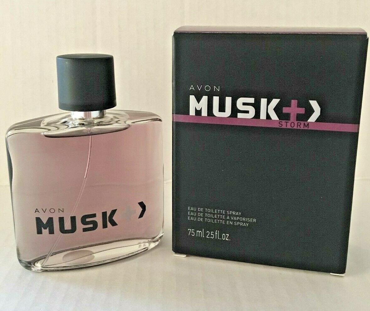 AVON MUSK (+) STORM FIERCE SAGE, GINGER AND INTENSE SANDALWOOD DISCONTINUED