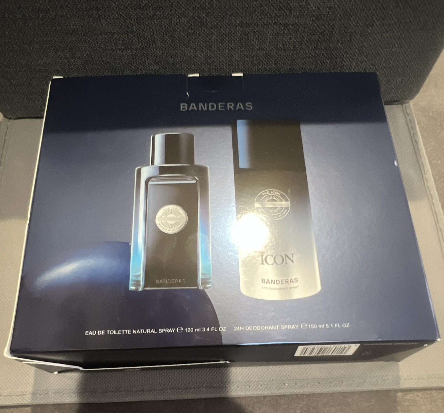 Banderas The Icon Gift Set Eau de Toilette Spray 3.4 fl oz + Deo 5.1 fl oz