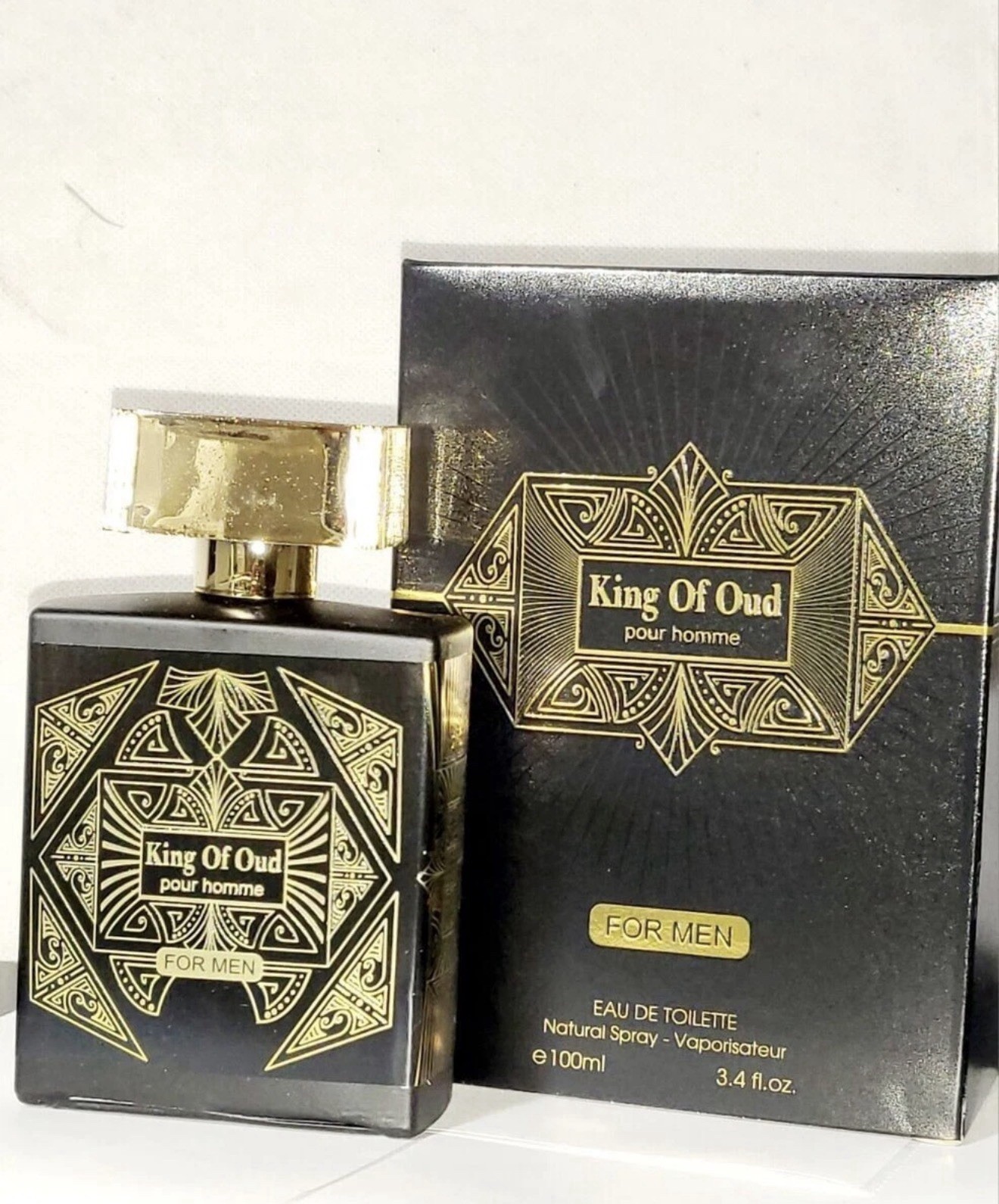 King Of OUD by Fragrance Couture 3.4oz Eau De Parfum Men New Sealed Box