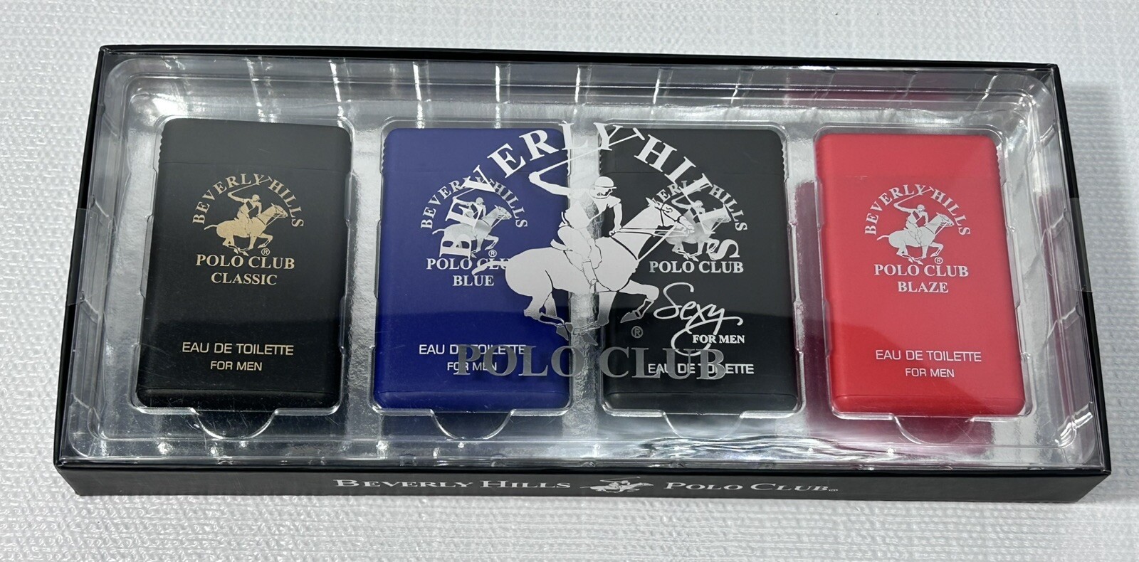 Pocket Collection by Beverly Hills Polo Club, 4-Pcs Set for Men- 4x 20 mL