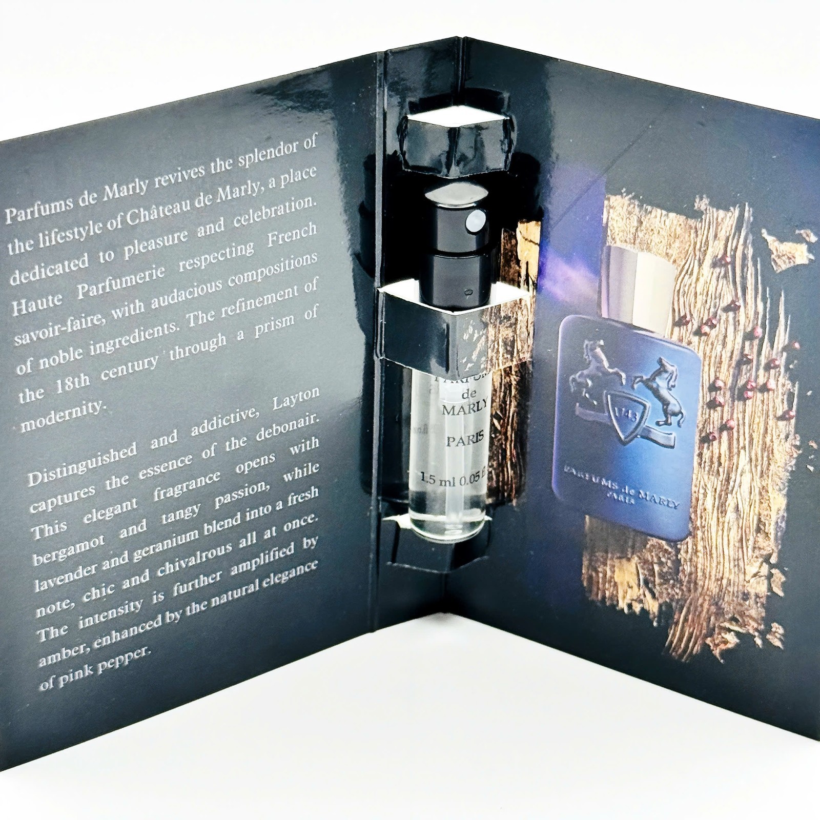 LAYTON BY PARFUMS DE MARLY 1.5ML/0.05OZ SAMPLE SPRAY EAU DE PARFUM✔️