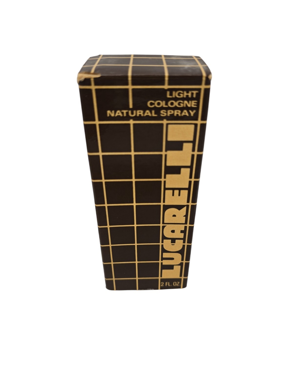Vintage Lucarelli Light Cologne Natural Spray 2 fl oz | Dead Stock | New in Box