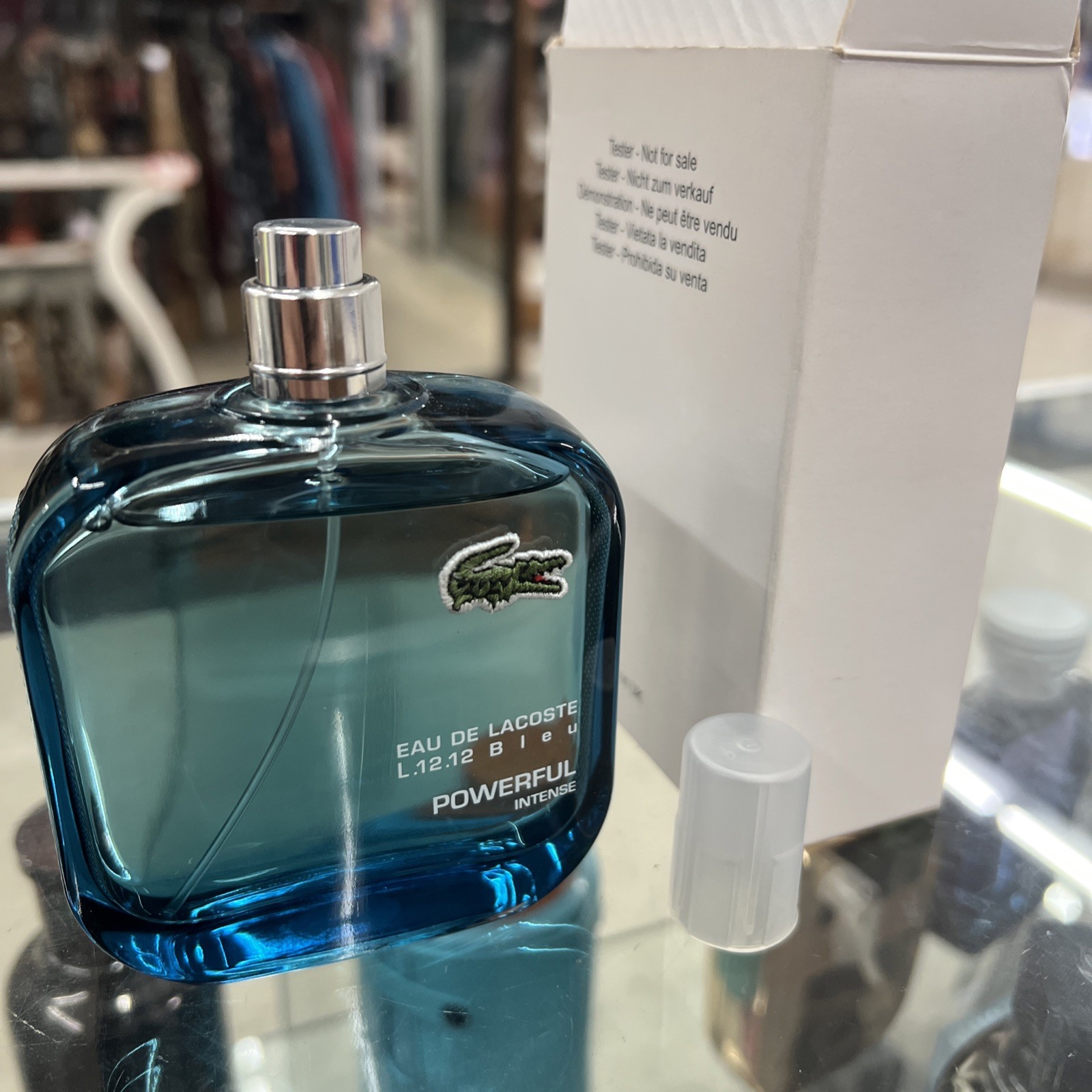 Lacoste Bleu 3.3 Eau de Toilette Spray Man White Box discontinued (RARE)