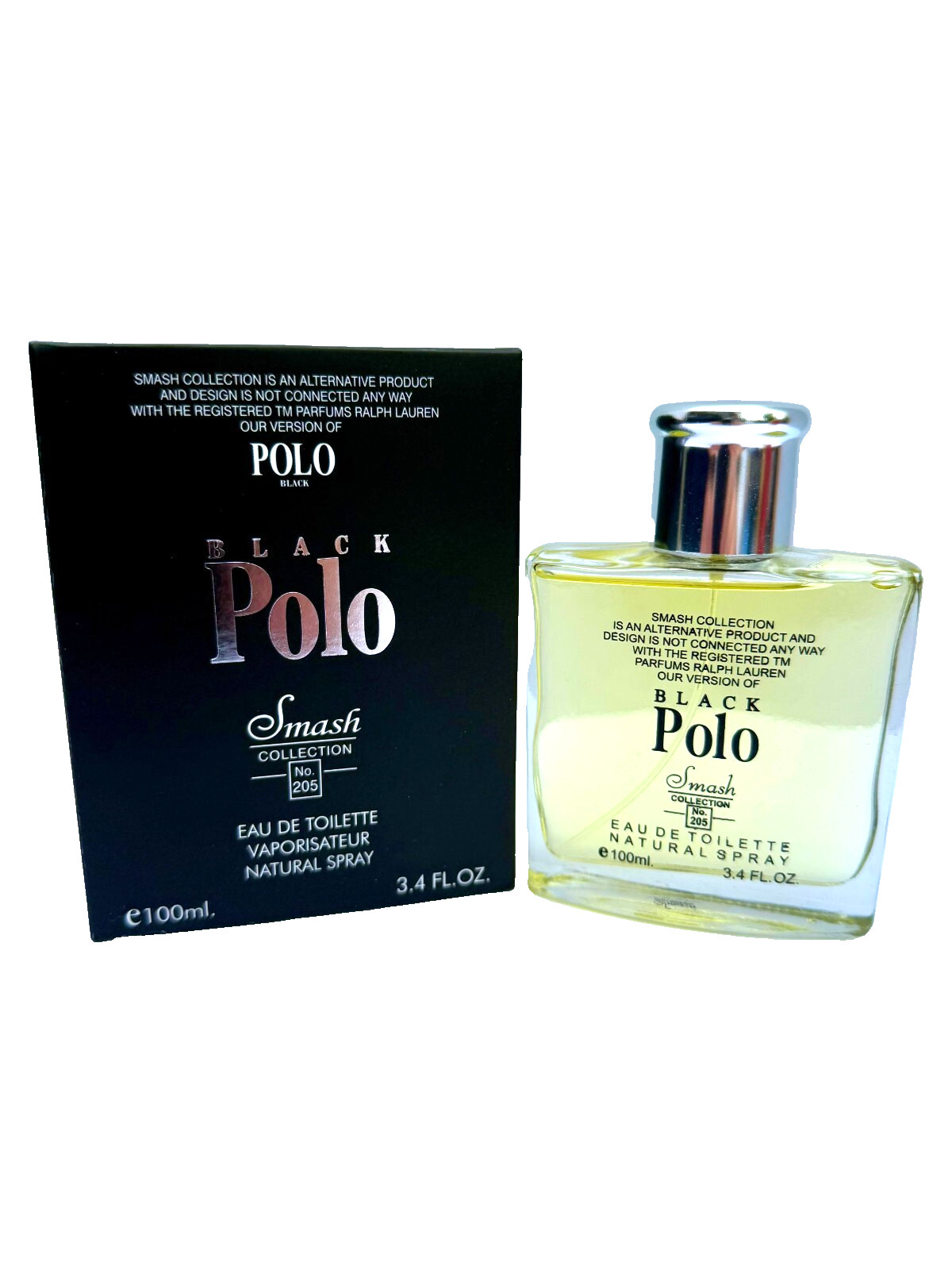 BLACK Smash Collection Eau de Toilette Cologne Perfume 3.4 Fl Oz/100 ml e