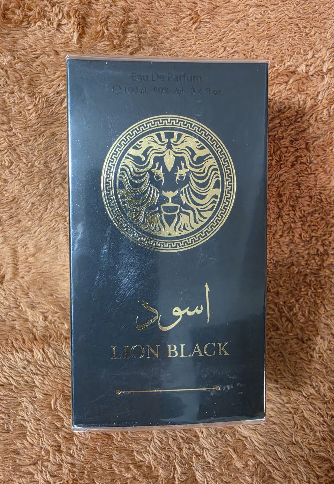 Lion Black Eau De Parfum 100ml 3.4oz Men’s Fragrance Spray New SealedLion Black