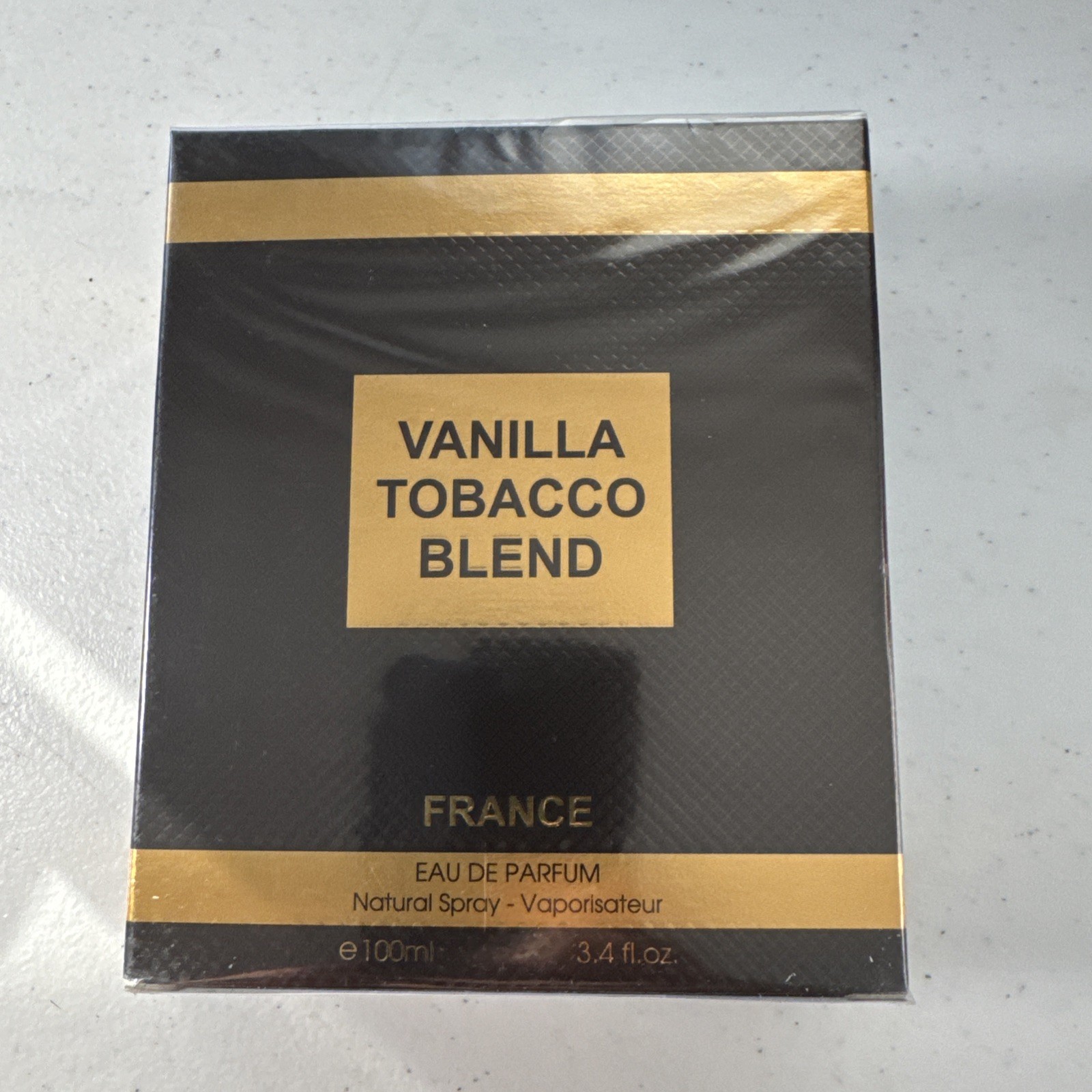 COLOGNE MENS-Vanilla Tobacco Blend France Eau de Parfum 100ml 3.4 fl oz