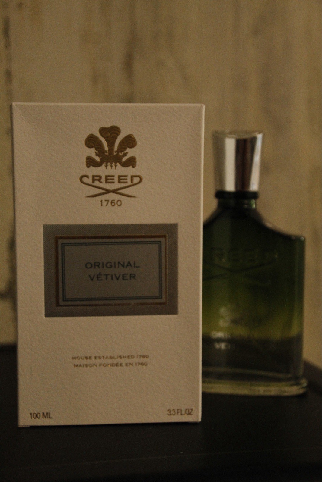 Creed Original Vetiver 3.3 oz/100ml Men Eau De Parfum Spray New With Box Unisex