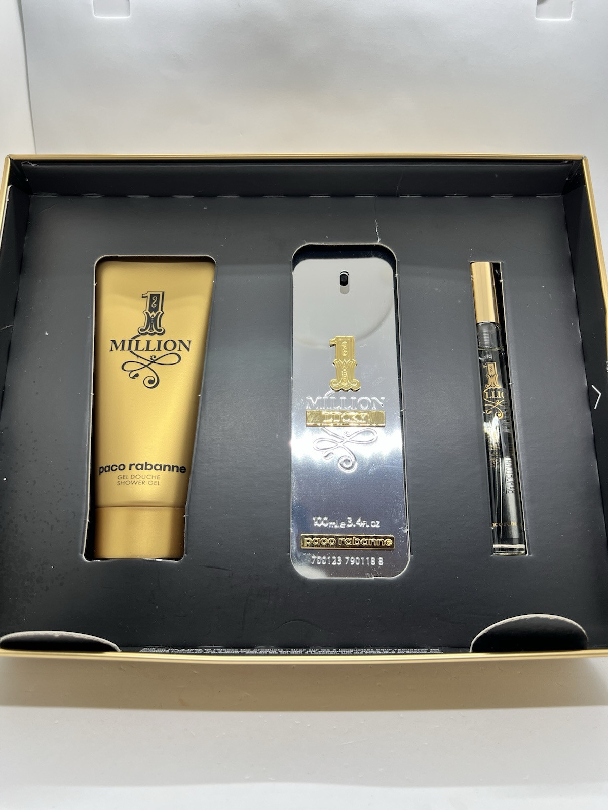 Paco Rabanne 1 Million Lucky edt 100ml 3-Piece Gift Set (Discontinued)