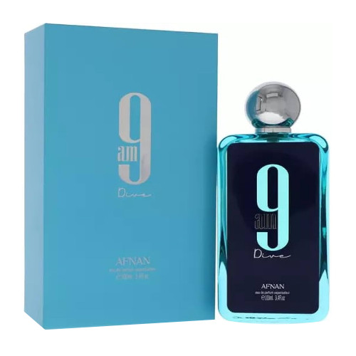 9 am Dive by Afnan 3.4 oz EDP Cologne Perfume Unisex Super quality perfume