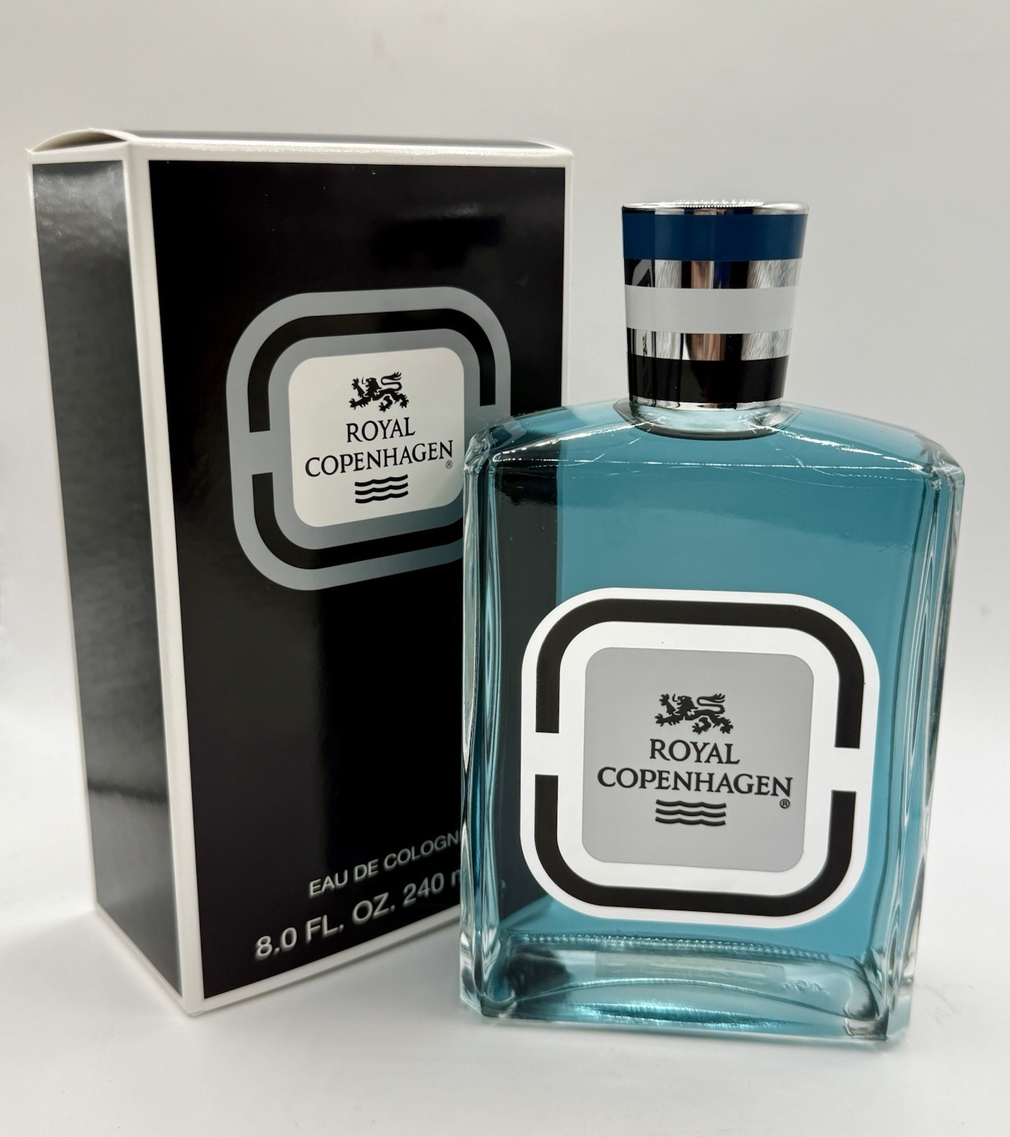 ROYAL COPENHAGEN Eau De Cologne Splash 8.0 oz 240 ml RARE – NEW With BOX