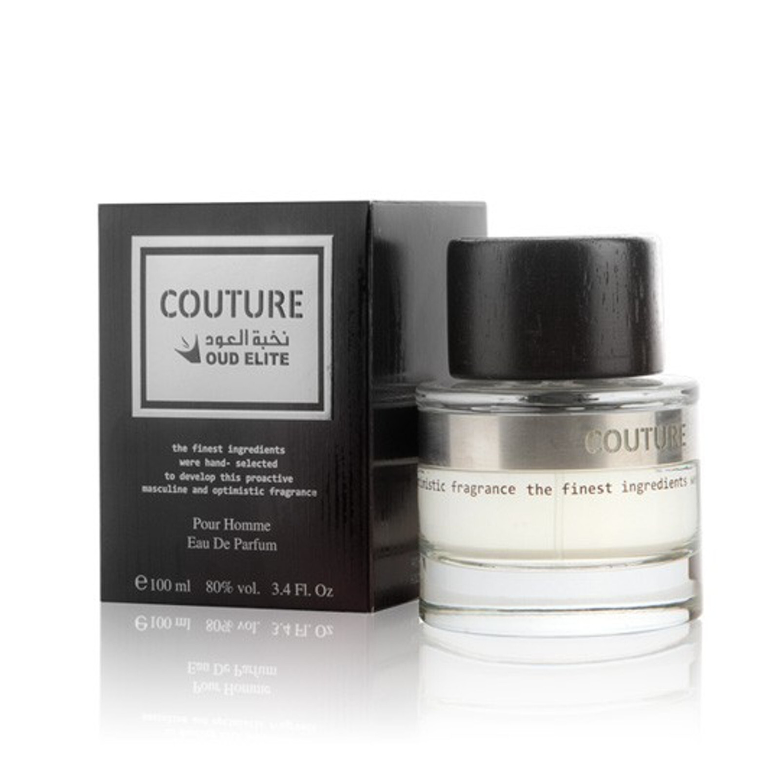 Couture Silver | Oud Elite | Eau de Parfum 100mL – Fast International Shipping